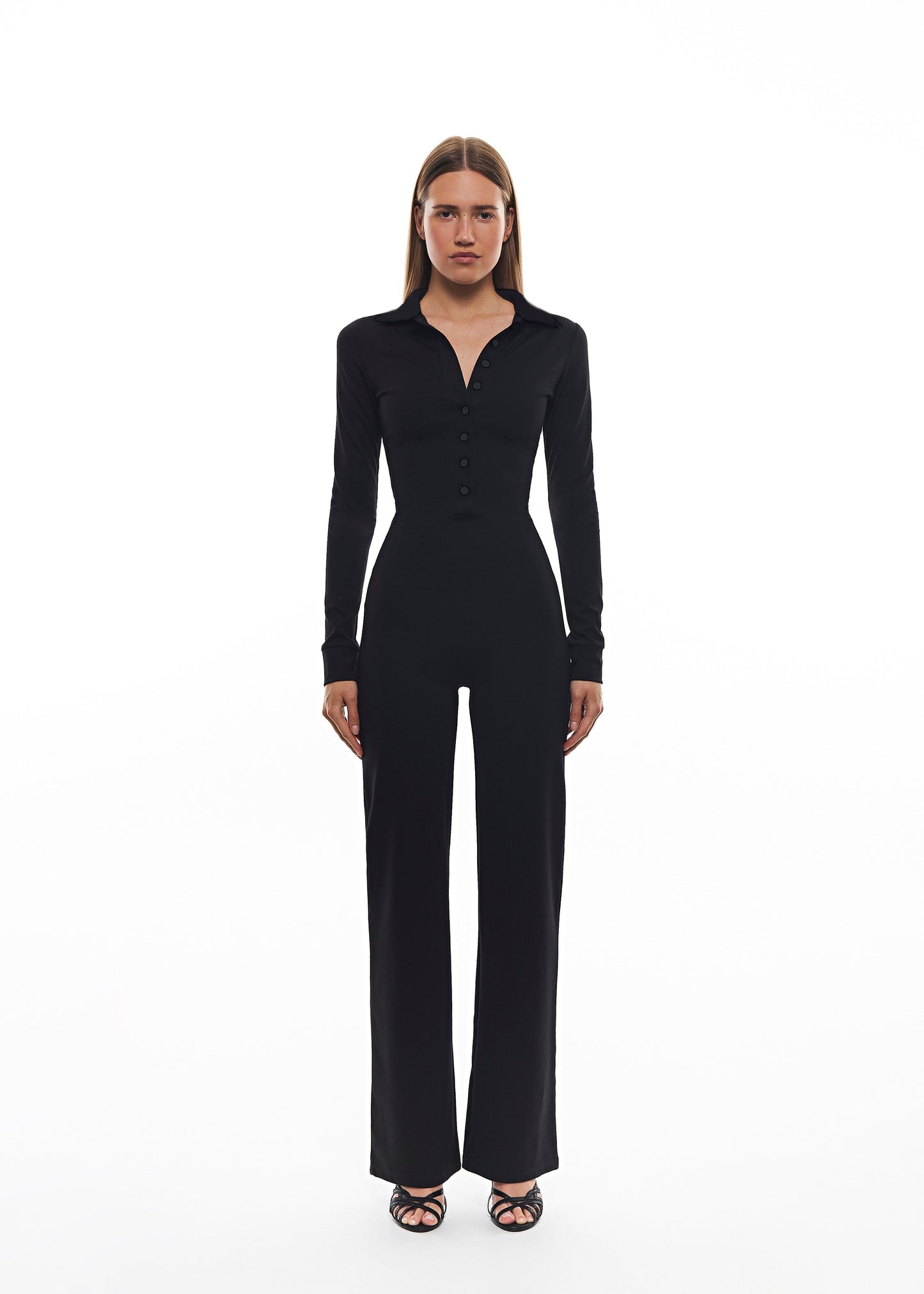 Classic Navy Tailored Jumpsuit